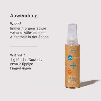 Tinted Sun Cream SPF 50 GOLDEN SAND | Sun Protect