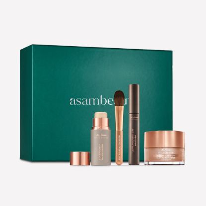 M. Asam MAGIC FINISH Make-up Gift Set for Radiant Complexion & Lifted Eyelashes 4-Piece
