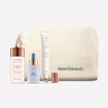 M. Asam MAGIC CARE Optimizing care routine for complexion & eye area in gift set 3-piece with cosmetic bag