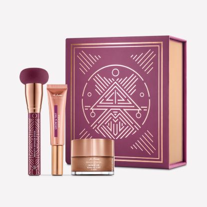 M. Asam MAGIC FINISH Perfecting Makeup Gift Set for Complexion & Eyelashes 3-Piece Holiday Secret Glam Edition