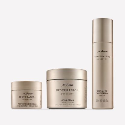 M. Asam RESVERATROL LONGEVITY Firming Care Routine 3-part