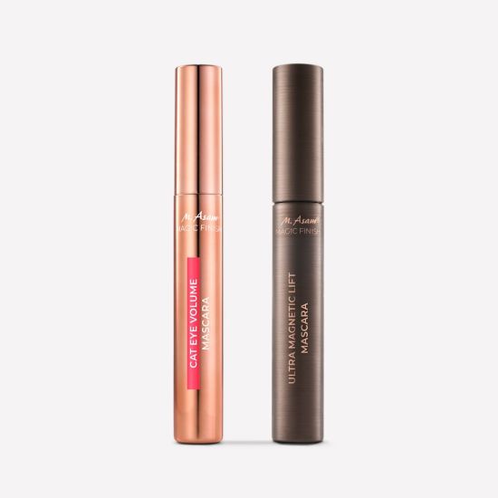 M. Asam MAGIC FINISH Ultra Magnetic Lift Mascara Deep Black & Cat Eye Volume Mascara Deep Black