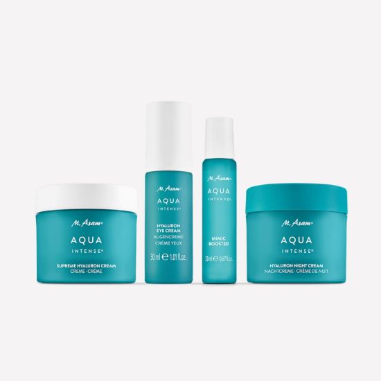 M. Asam AQUA INTENSE 24h Hyaluron Facial Care Routine 4-piece
