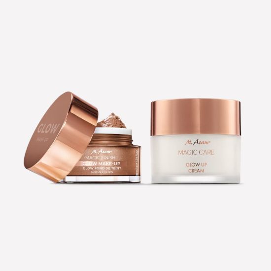 M. Asam MAGIC FINISH Glow Make-up Mousse Summer Glow & Glow Up Face Cream