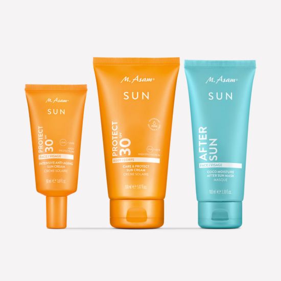 M. Asam SUN Sun Care Set Face & Body SPF 30 3-piece