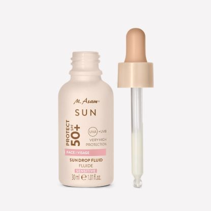 M. Asam Sun Drop Fluid Sunscreen Serum Face SPF 50+ Sensitive — 30 ml