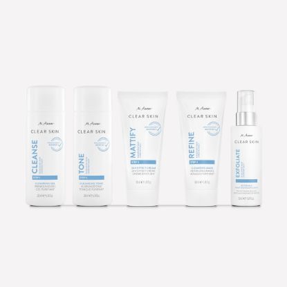 M. Asam CLEAR SKIN Pure Skin Facial Care Routine 5-piece