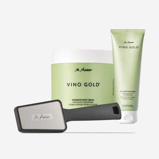M. Asam VINO GOLD Foot Care Set 3-Piece