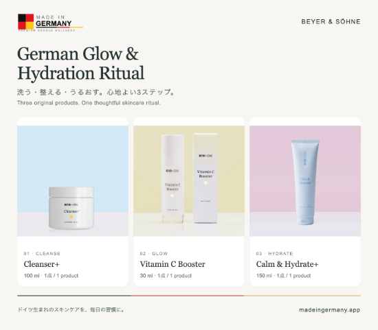 German Glow & Hydration Ritual — Beyer & Söhne